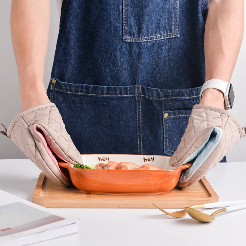 1pc Kitchen Anti scald Oven Gl - огляд і ціна Oven Mitt Silicone