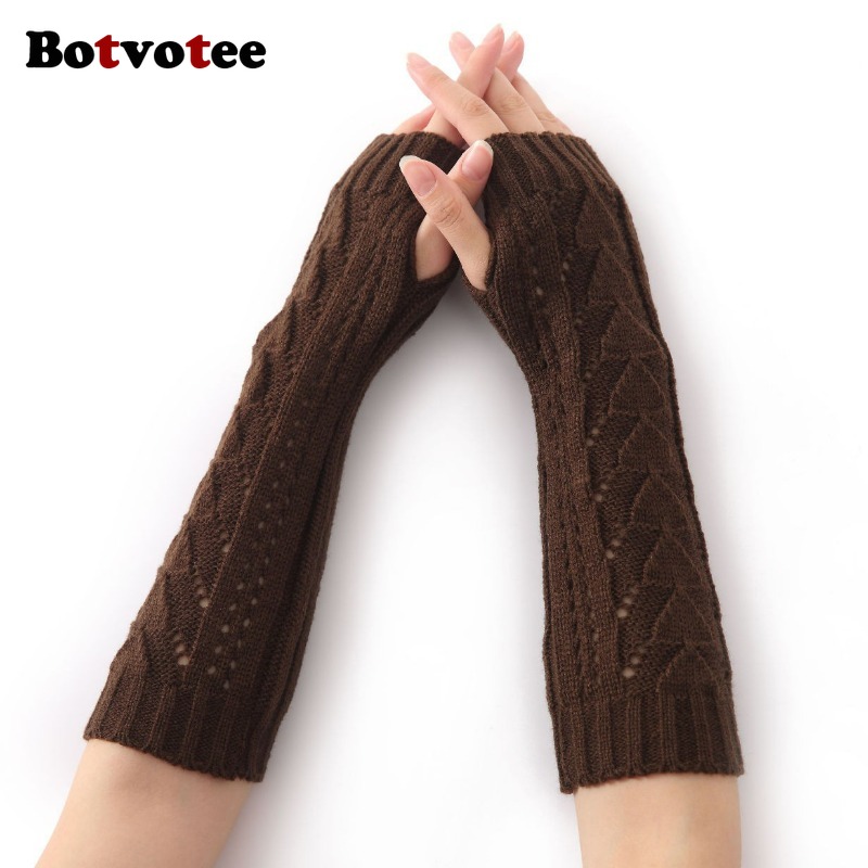 Botvotee for Women Winter Knit - огляд і ціна Fingerless Glove Knit