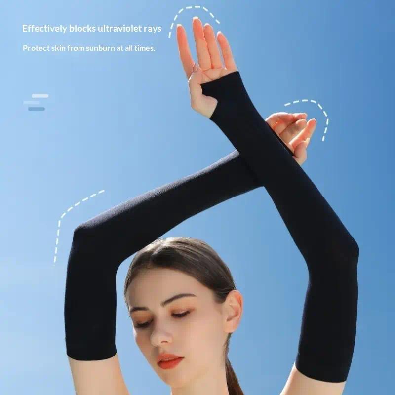 3 Pairs Ice Sleeves Stylish Si - огляд і ціна Fingerless Glove Knit