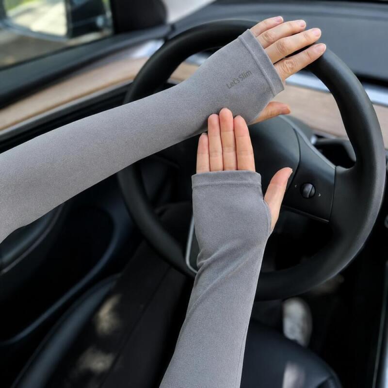 3 Pairs Ice Sleeves Stylish Si - огляд і ціна Fingerless Glove Knit